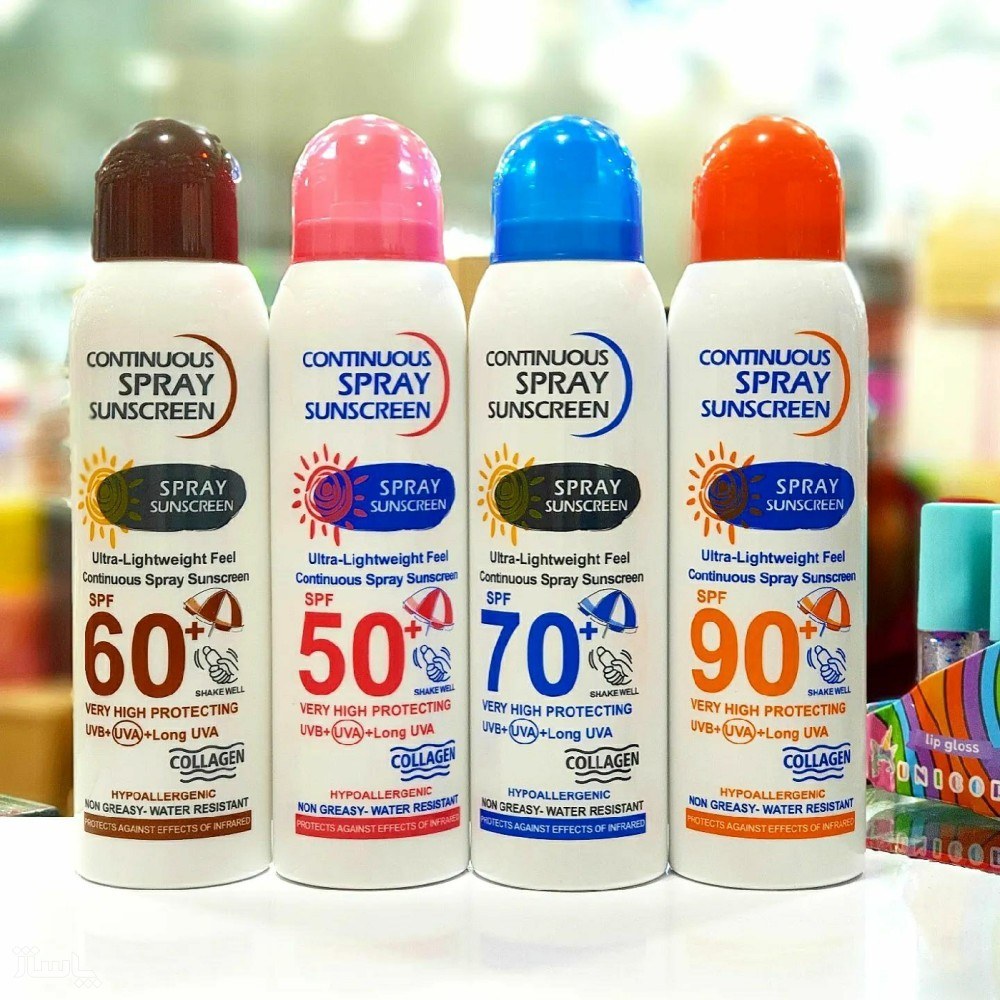 اسپری ضد آفتاب وکالی Wokali Sunscreen Spray اصلی